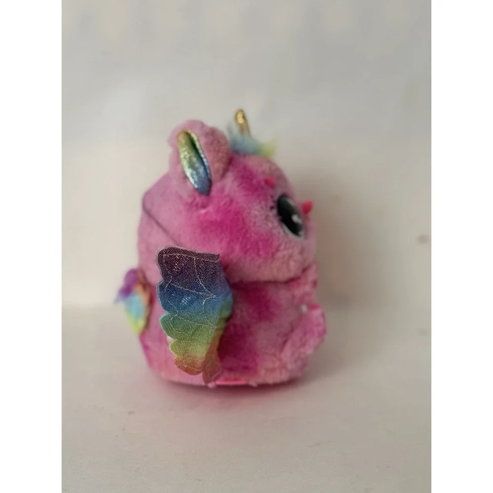 Hatchimals Alive Mystery Hatch Interactive Pufficorn Pink Unicorn Tested & Works
